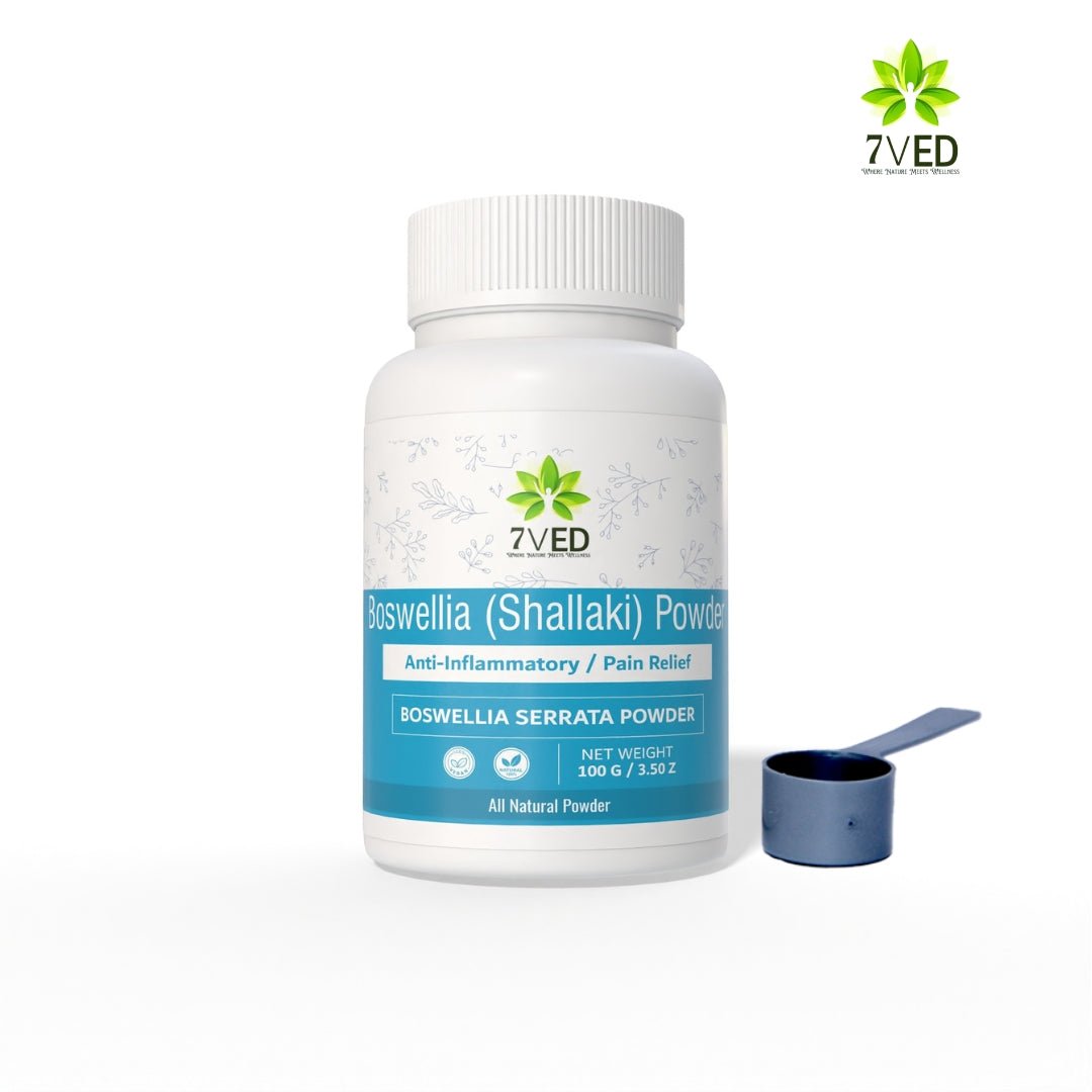 7Ved Boswellia (Shallaki) Powder – Joint Health & Inflammation Relief - Zircon Ventures