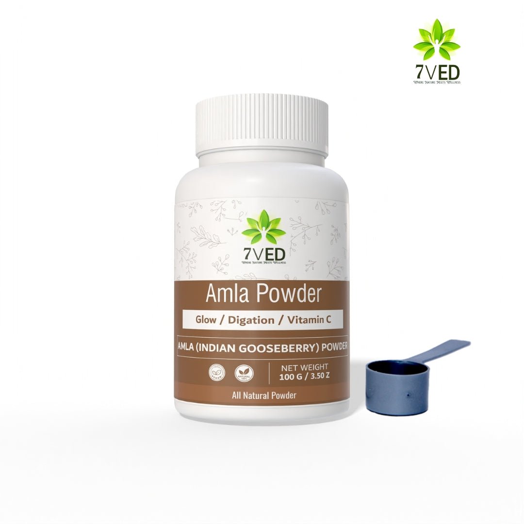 7Ved Amla Powder – Rich in Vitamin C | Hair & Skin Care - Zircon Ventures