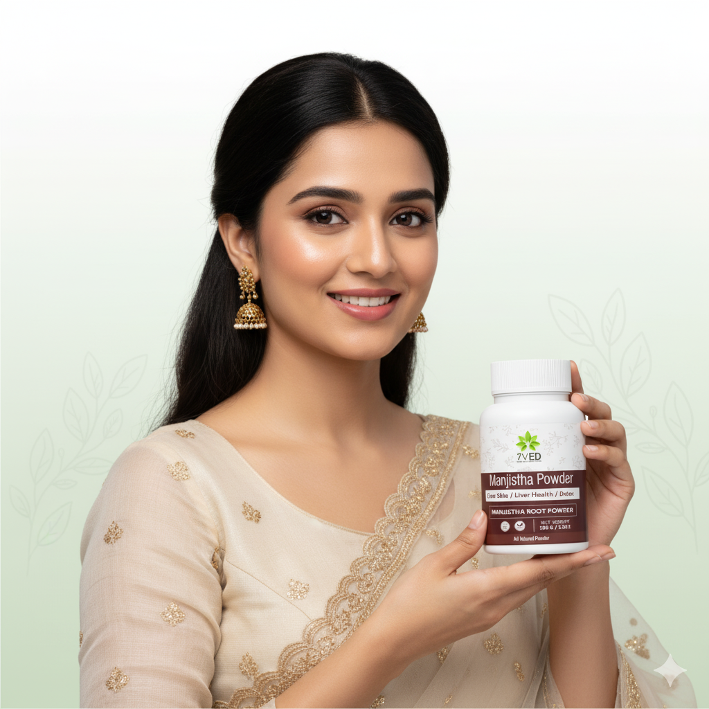 7VED Manjistha Powder - Natural Blood Purifier & Skin Toner