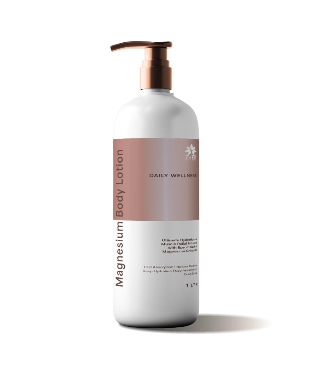 7VED Premium Magnesium Body Lotion for Muscle Recovery & Relaxation - Zircon Ventures