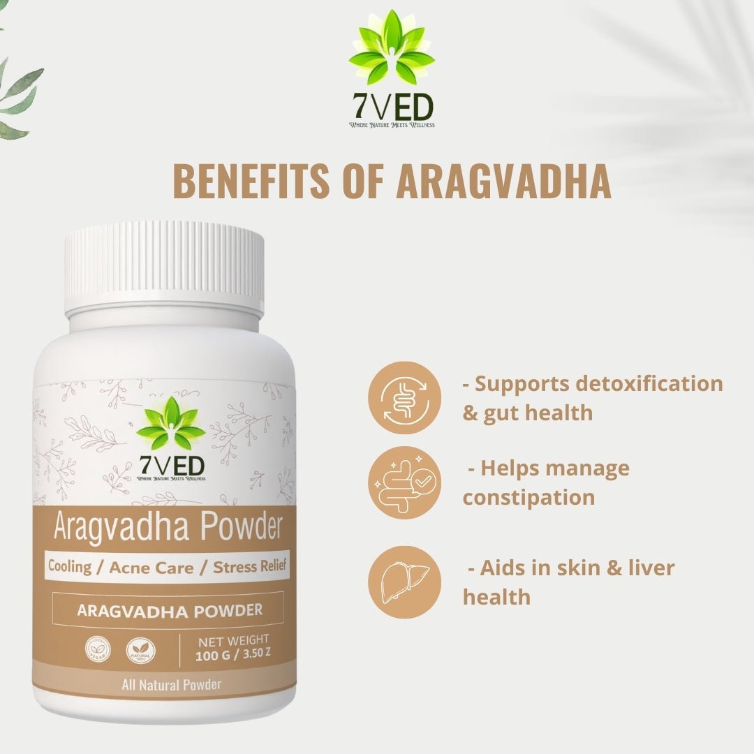 7Ved Aragvadha Powder – Natural Laxative & Skin Cleanser - Zircon Ventures